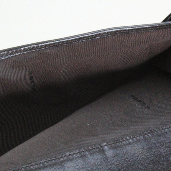 Authentic Fendi Zucca FF Canvas Flap Wallet Gently Used - Picture 10 of 10